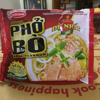 Combo 10 gói Phở bò đệ nhất 65g siêu ngon