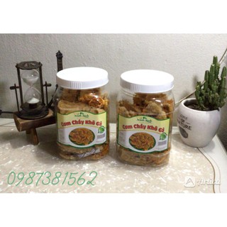 Cơm cháy lắc khô gà