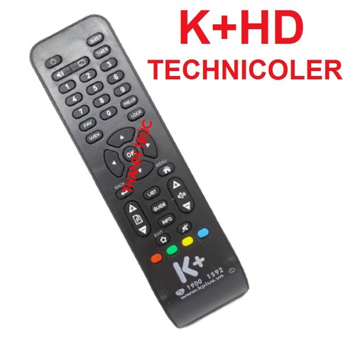 Remote đầu kỹ thuật số K+ HD 19001592- bảo hành đổi mới