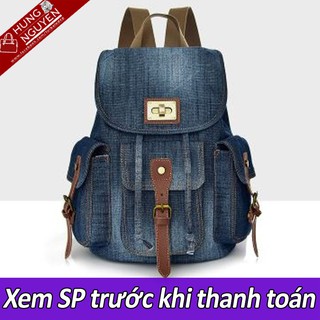 Balo vải bò nữ cá tính 2020