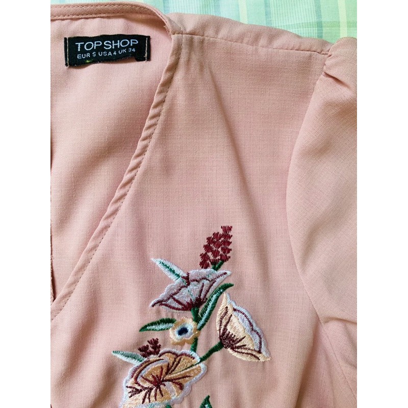 Thanh lý đầm thuê hoa công sở size S-M (topshop)