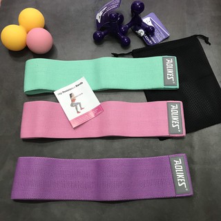 [Chính Hãng] Dây tập mông mini band Aolikes vải đàn hồi co giãn