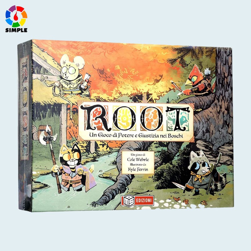 Leder Games Root Board Game | Bộ trò chơi Root - Khu Rừng Hỗn Loạn (Gốc + mở rộng) - wargame chiến lược gay cấn hack não với thiết kế nhí nhảnh cute