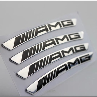 Tem AMG dán vành mâm Mercedes