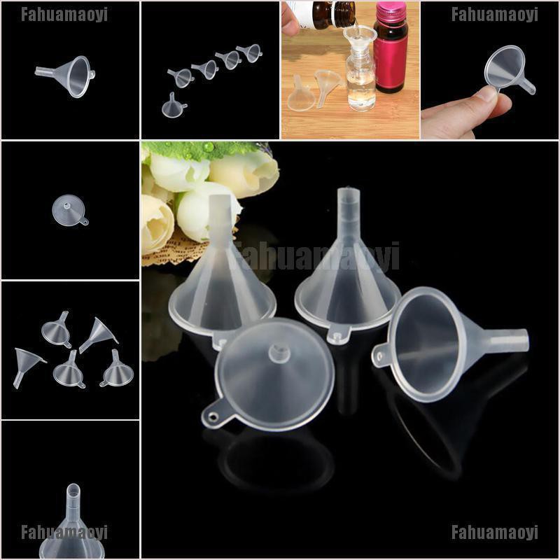 Set 10 Phễu Nhựa Mini Dùng Chiết Nước Hoa Tiện Dụng Cho Nhà Bếp