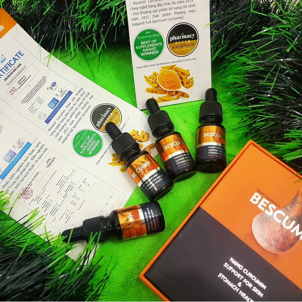 Bescumin –Hỗ trợ điều trị bệnh dạ dày (chai 10ml)