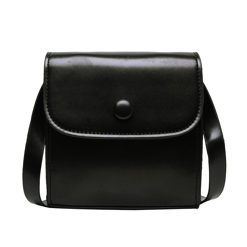 Túi đeo vai nữ IELGY dáng vuông nhỏ sức chứa lớn màu trơn cổ điển phong cách Hàn Quốc Hồng Kông