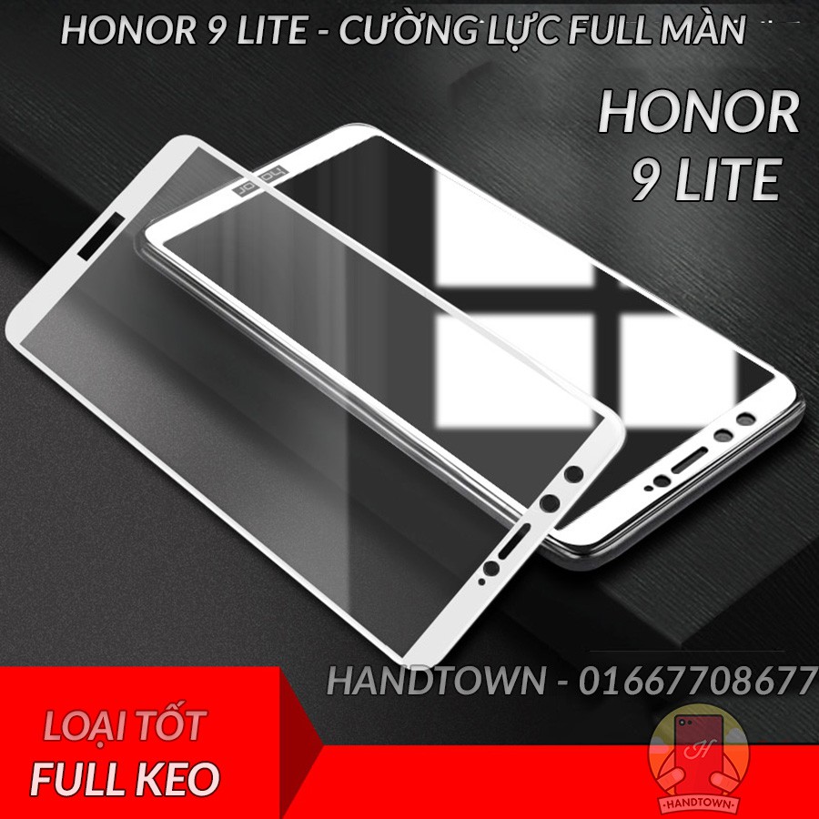 Cường lực full màn huawei honor 9 lite full keo