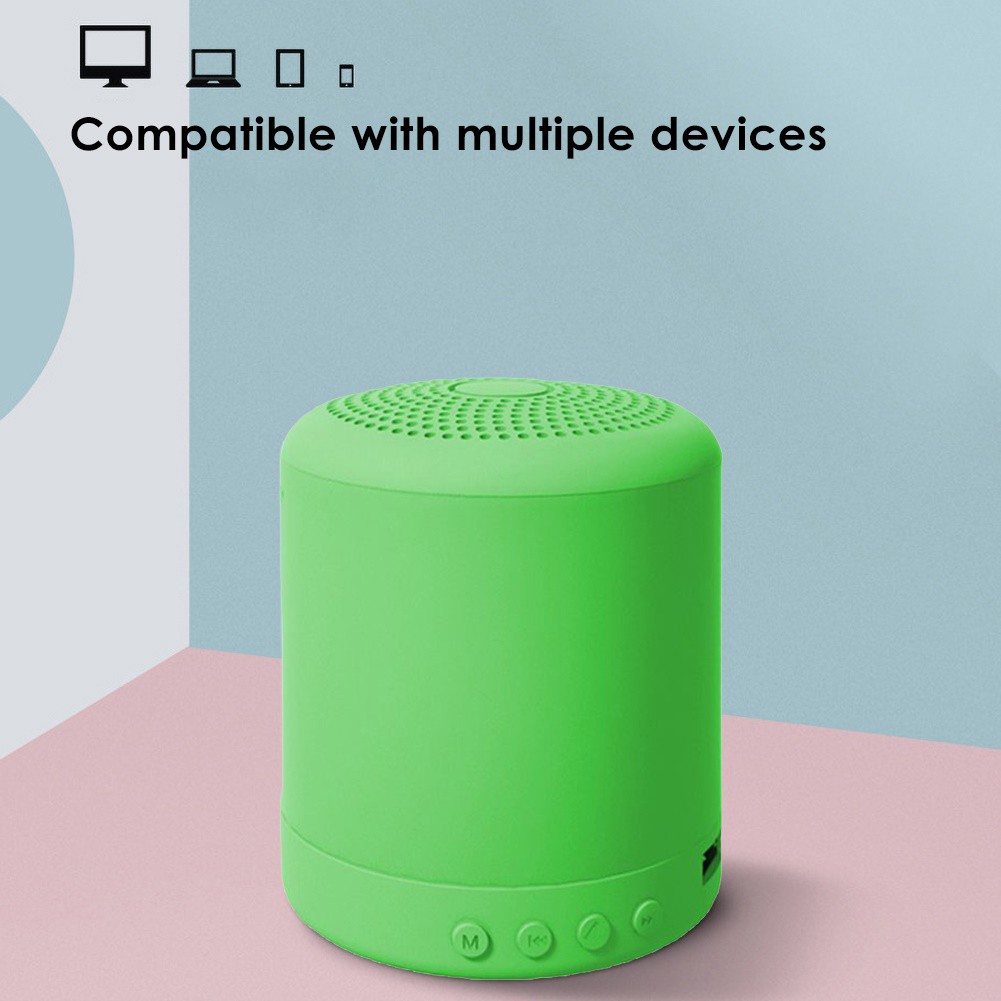 Loa nghe nhạc Mini không dây nhỏ gọn kết nối Bluetooth Rảnh tay USB TF AUX FM