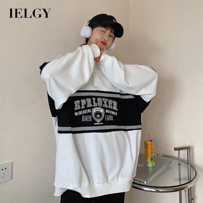 IELGY  Áo sweater Mỏng Tay Dài Thời Trang Cho Nữ