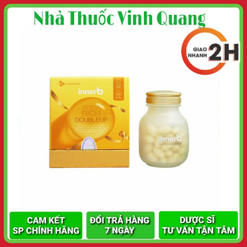 Viên Uống Cấp Nước Collagen Innerb Aqua Rich 🌸🌸 [ Chính Hãng]