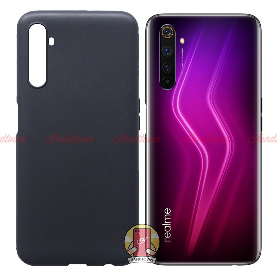 Ốp Lưng Silicone Dẻo Realme 6 / 6i / 6 Pro Dẻo Đen Chống Ố Vàng