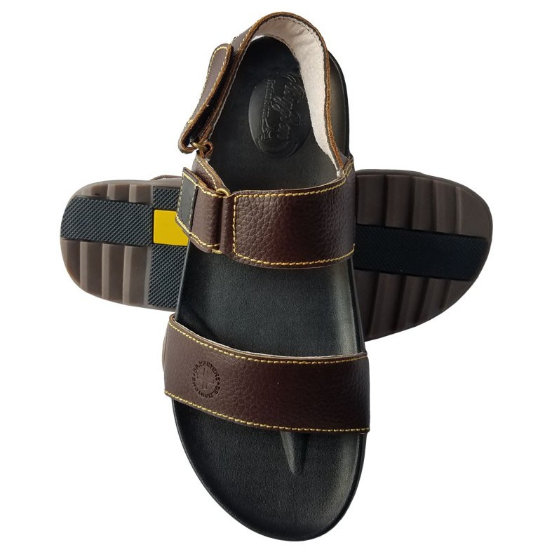 Giày sandal nam da bò đế Doctor BIGBEN cao cấp SD37