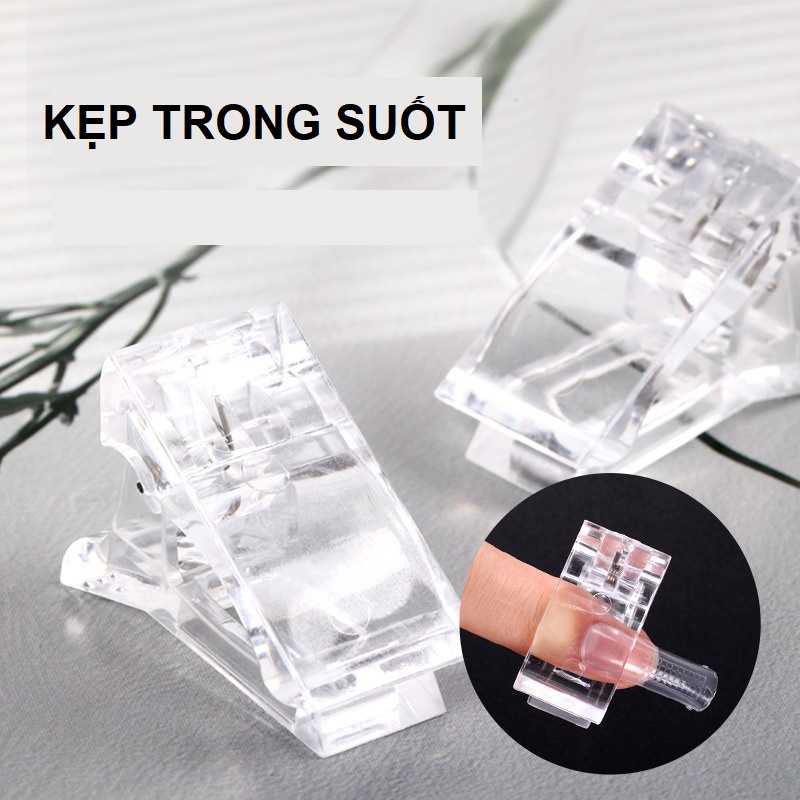 Kẹp Giữ Móng Úp Trong Suốt