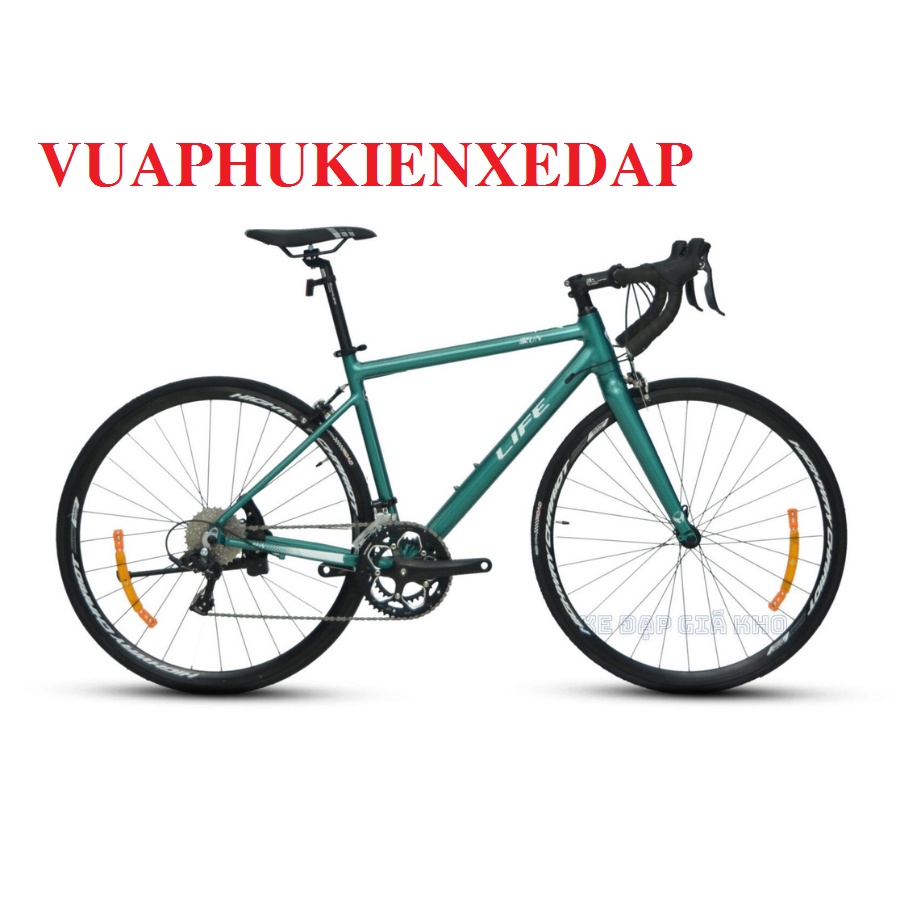 Xe đạp đua LIFE SUN Khung hợp kim nhôm Bộ đề SENSAH 2x8 16 Tốc độ