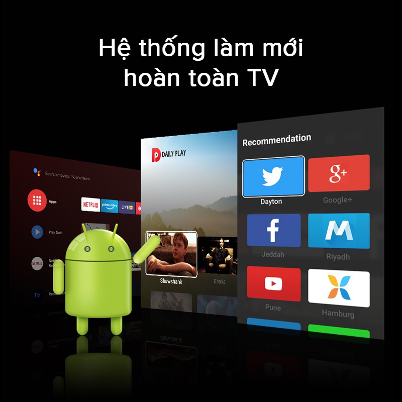[Mã ELBAU7 giảm 7% đơn 5TR] Smart Tivi Coocaa Android 10.0 4K UHD 65inch - Model 65S6G PRO - Miễn phí lắp đặt