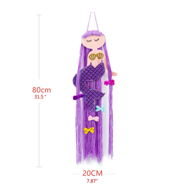 Hộp Đựng Kẹp Tóc / Kẹp Tóc Gắn Tường Trang Trí Nội Thất Phong Cách Ins Cho Nữ