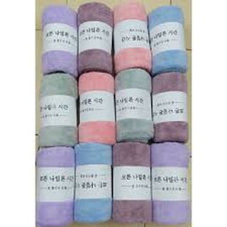 Khăn tắm lông cừu hàn quốc 35x75