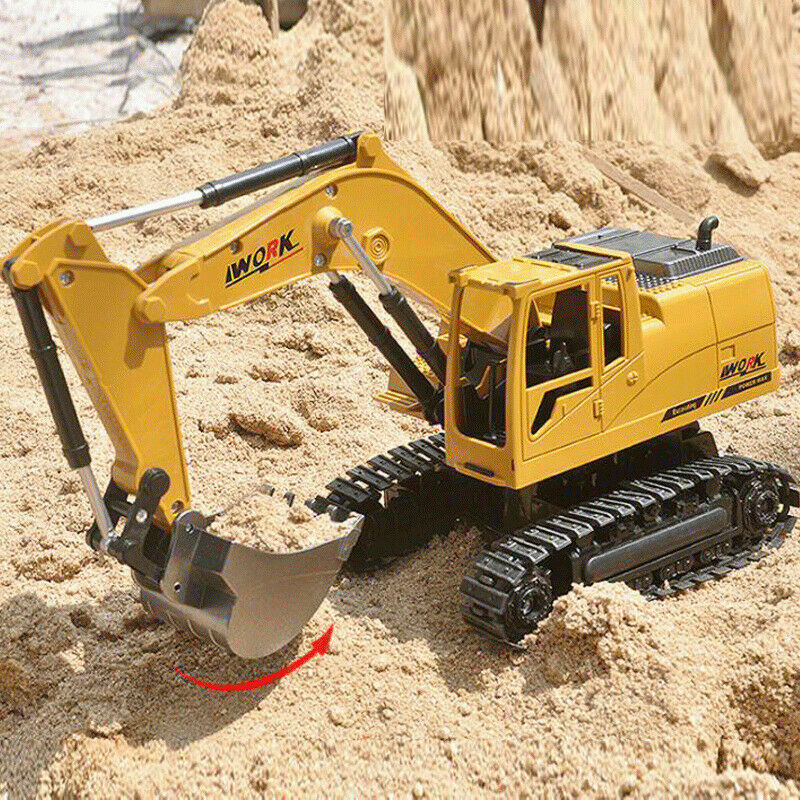 Xe Tải Điều Khiển Từ Xa 1: 24 8 Kênh Có Đèn Và Nhạc 2.4ghz