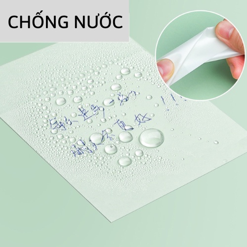 Giấy note ghi nhớ trong suốt giây nhớ học tập take care kiểu dáng đơn giản tiện dụng cho học sinh