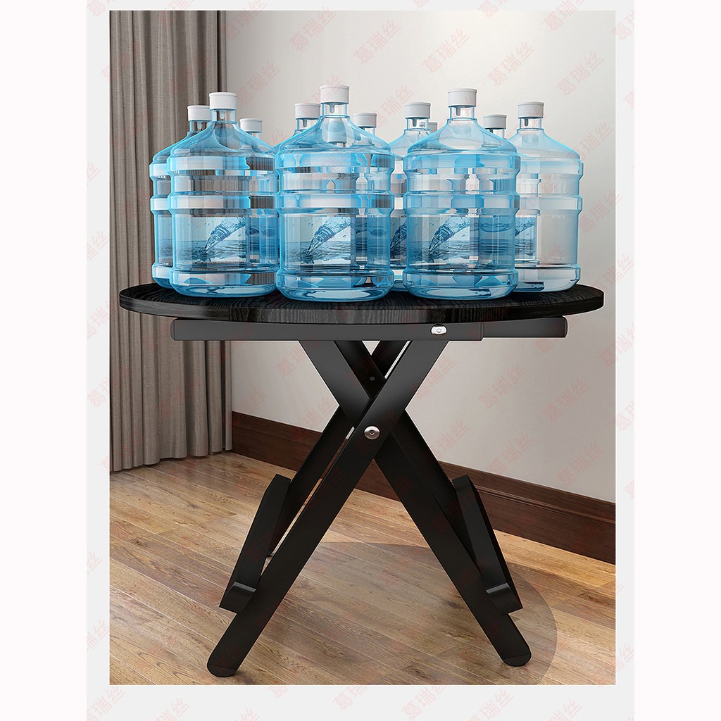 Bàn ăn, bàn cà phê gấp gọn chất liệu khung sắt chắc chắn kích thước 60x60x54 cm | BigBuy360 - bigbuy360.vn