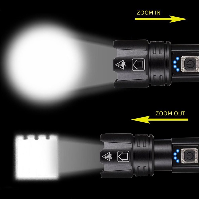 Đèn pin cầm tay Alonefire H38 XHP70.2 LED 26650 5000LM chống nước cao cấp