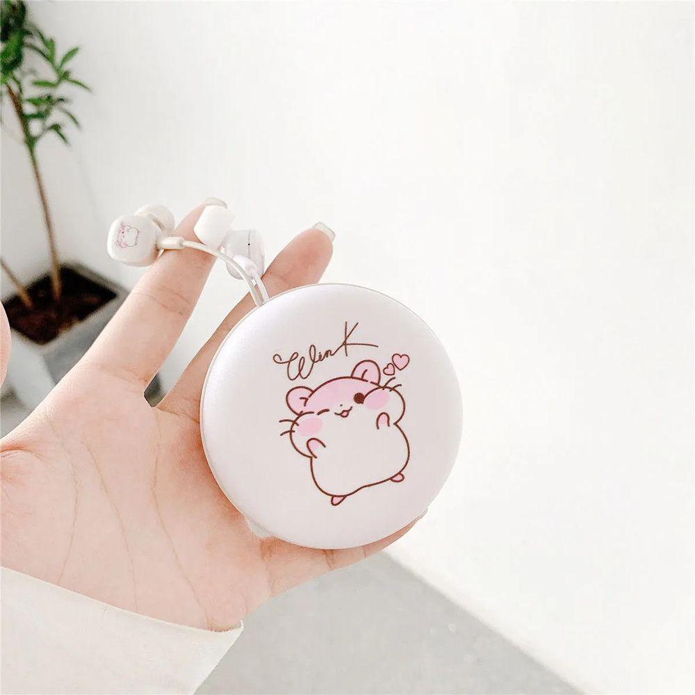 Hộp Đựng Tai Nghe Nhét Tai Cứng Chống Ồn Hình Chân Mèo Có Micro Loại Bỏ Tiếng Ồn TAYLOR1