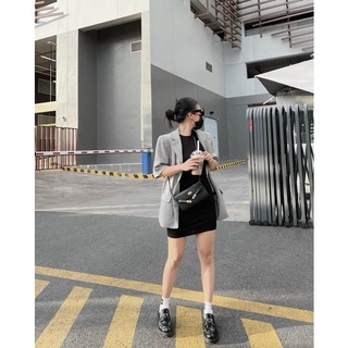 Set Blazer Kèm Váy Body