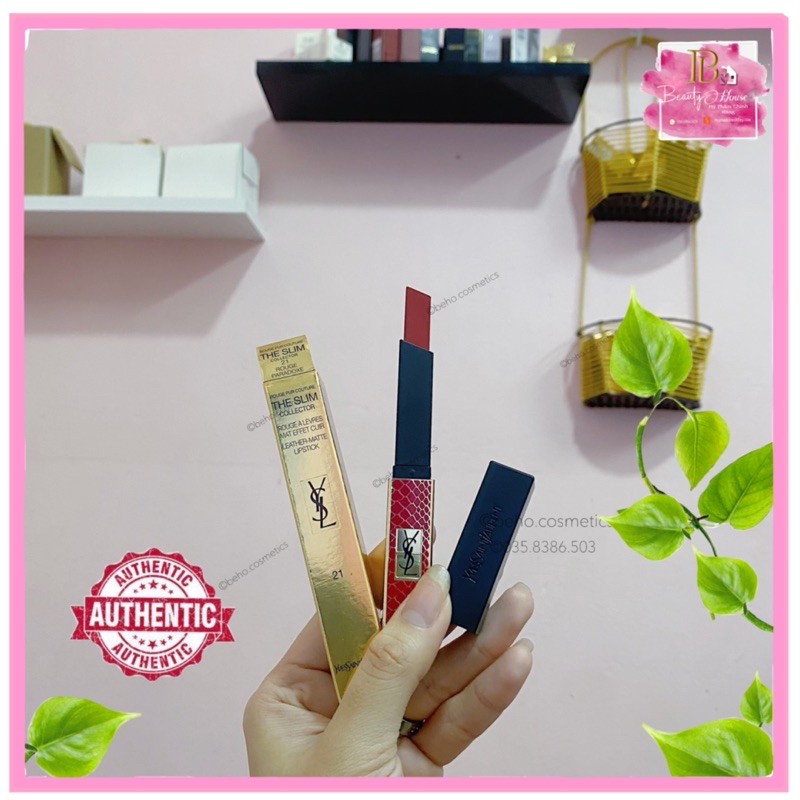 Son YSL Rouge Pur Couture The Slim Collector Vỏ Đỏ Limited sẵn Màu 21,28 | BigBuy360 - bigbuy360.vn