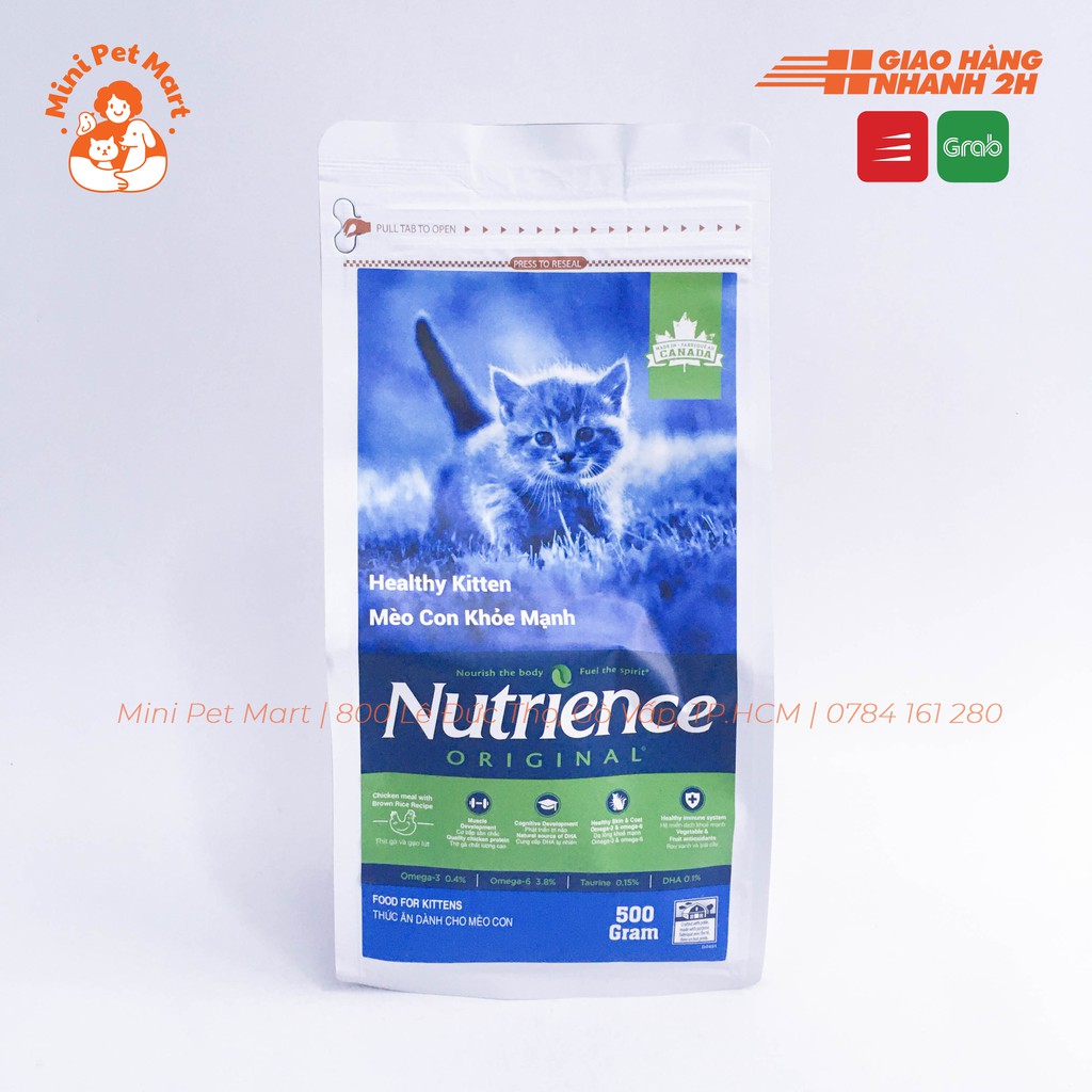 NUTRIENCE Original 500g - Thức ăn hạt cho mèo con