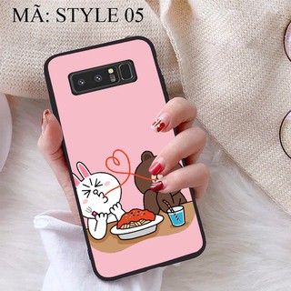Ốp lưng Samsung Note 8 viền dẻo TPU BST Phong cách