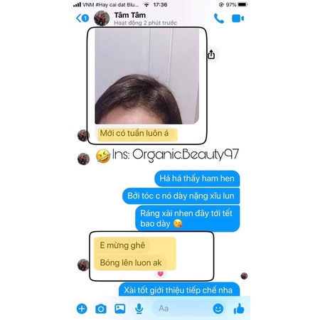 TINH DẦU BƯỞI ORGANIC SIZE 50ML SIÊU KÍCH MỌC TÓC