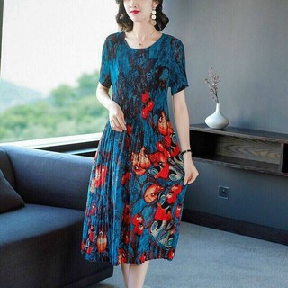 ĐẦM DẬP LI HỌA TIẾT CÀNH LỰU