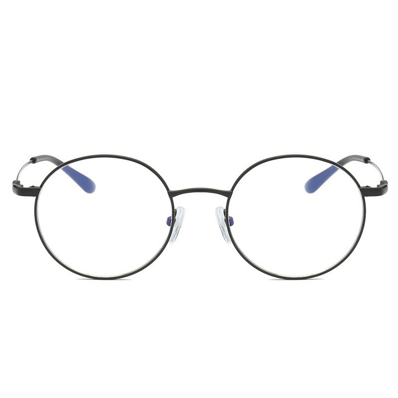 Mắt kính gọng tròn tròng trong suốt phong cách vintage Hàn Quốc cho nam nữ balo local brand | BigBuy360 - bigbuy360.vn