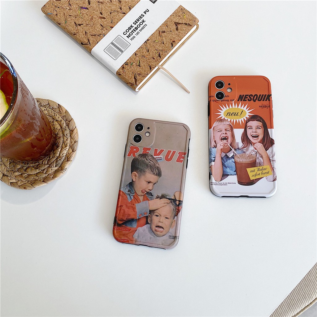 Ốp điện thoại mềm hoạt hình cho iPhone11 PRO MAX 7/8plus SE2020 X/XS XR XSMAX