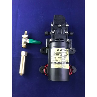 Combo Chế Máy Rửa Xe Bơm Tăng Áp 12v