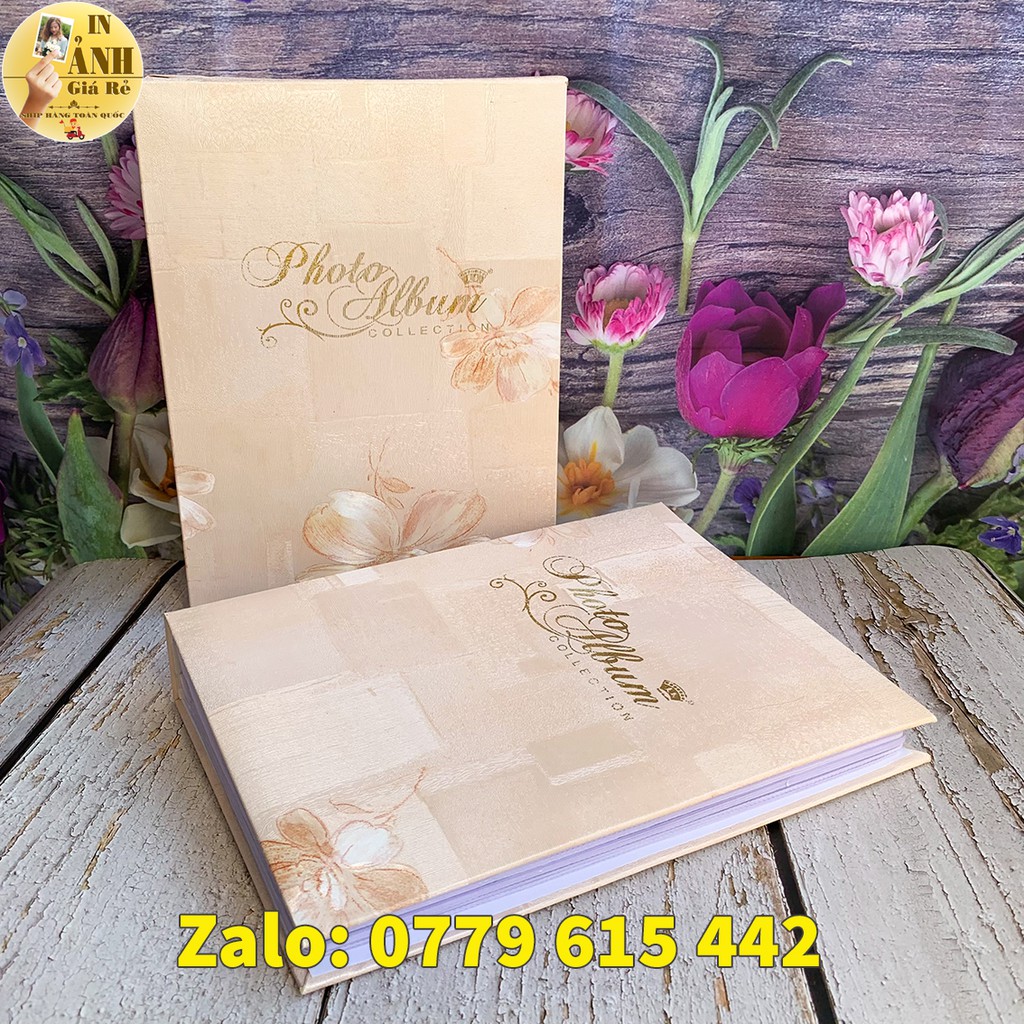 Album đựng 200 ảnh 13x18 có hộp