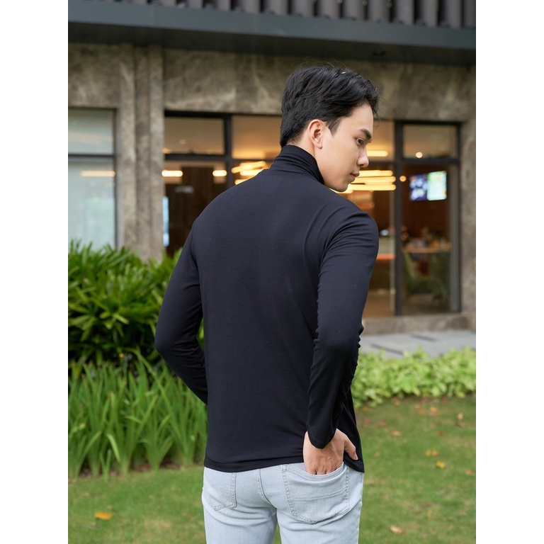 Áo Giữ Nhiệt YODY Nam Cao Cổ Form Dáng Ôm Giúp Tôn Dáng Cho Người Mặc ATM5149