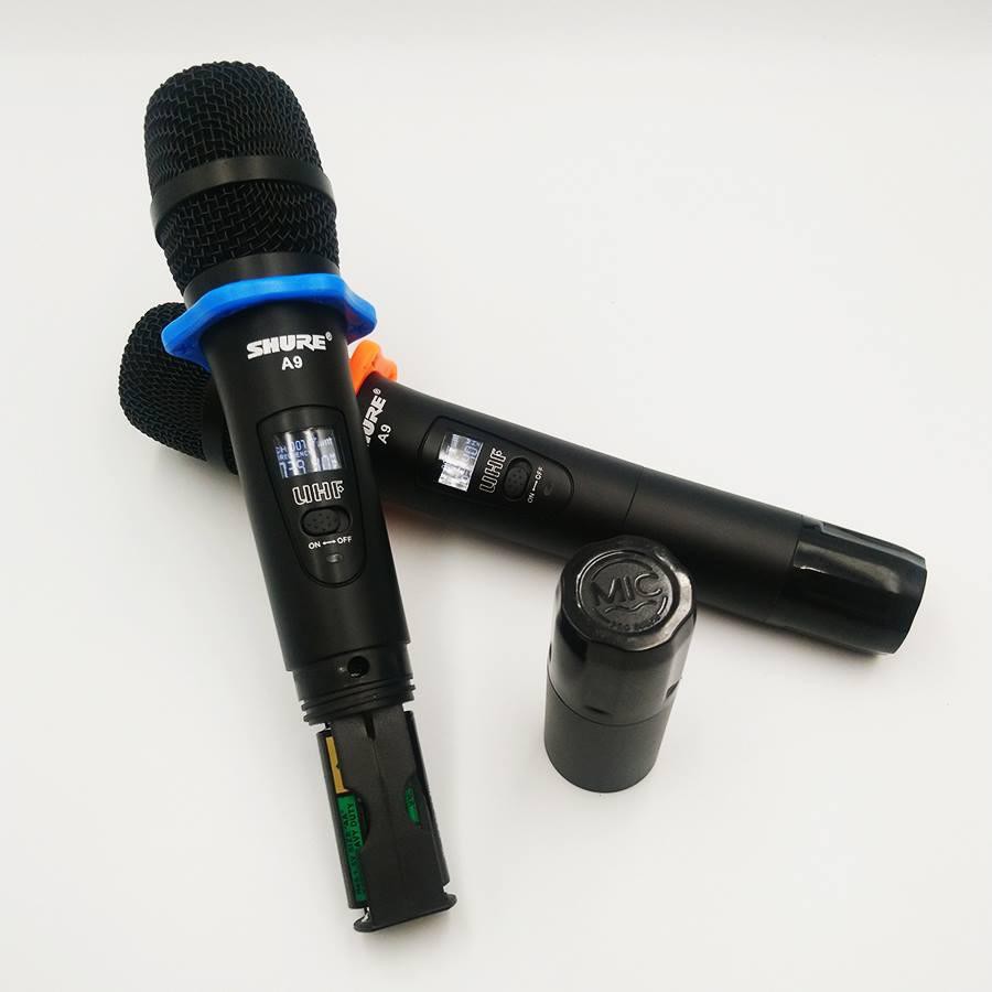 Micro karaoke không dây Shure A9 - Chống hú rít cực tốt