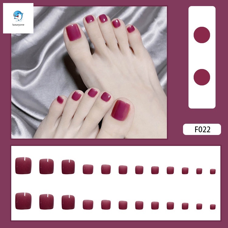 Móng chân giả loại F014-F023 tùy chọn
