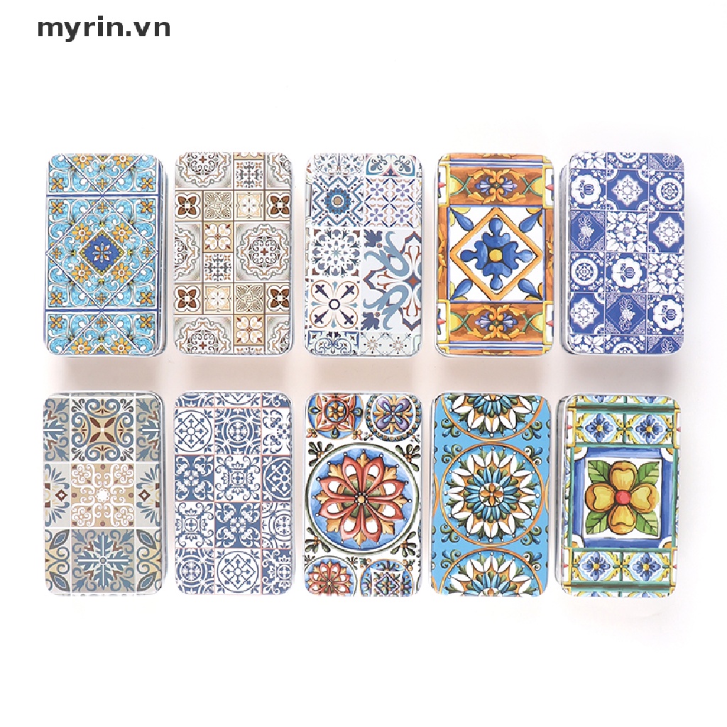 Hộp Thiếc Đựng Trang Sức Tiện Lợi 11.5 * 6.5 * 4Cm