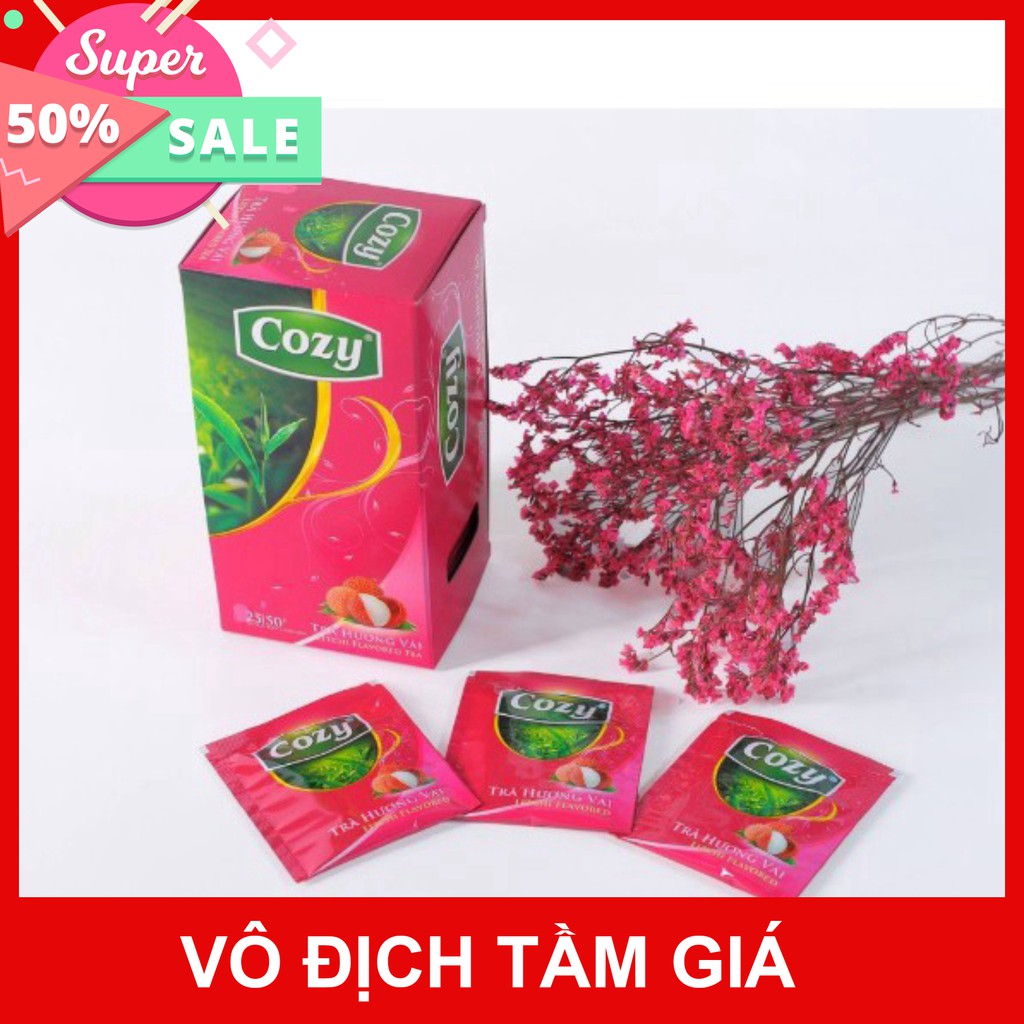 [GIÁ SỈ] Trà hương vải Cozy 50g