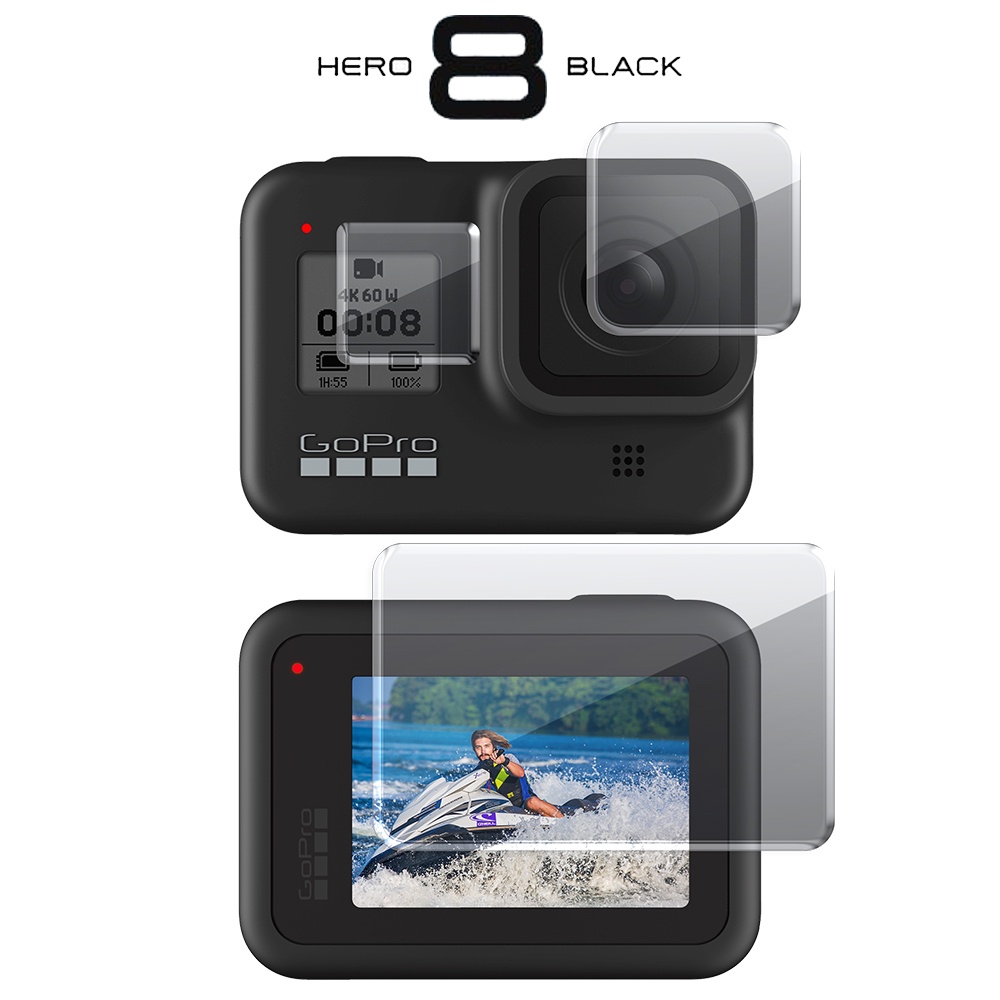 Kính cường lực bảo vệ ống kính máy ảnh GoPro Hero 8 Gopro8
