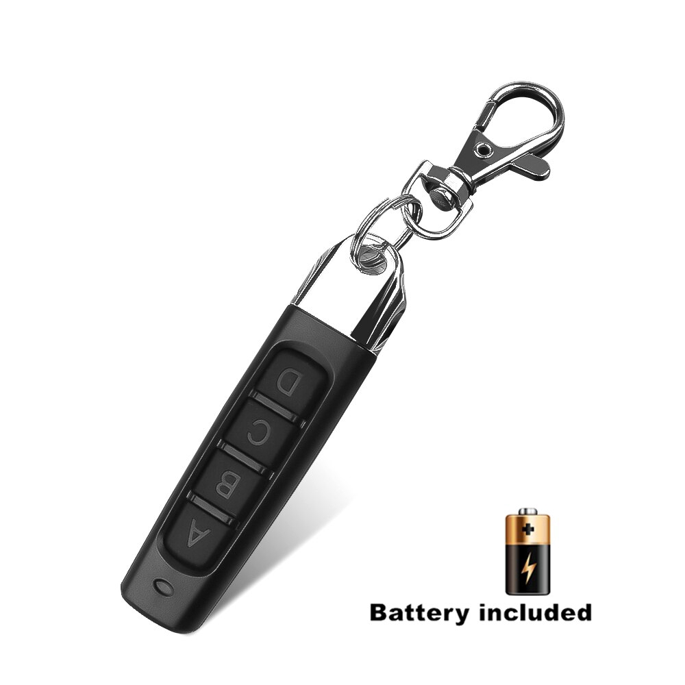 4 Channal 433mhz RF Wireless Transmitter ABCD Cloning Remote Control Key For Electoric Door Car