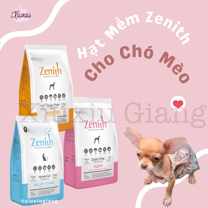 Hạt Mềm Zenith Cho Chó Mèo - Xiuxiu thumbnail