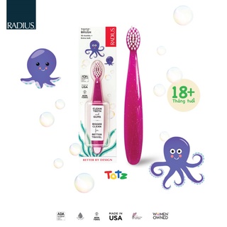 Bàn chải cho bé Radius Totz Brush
