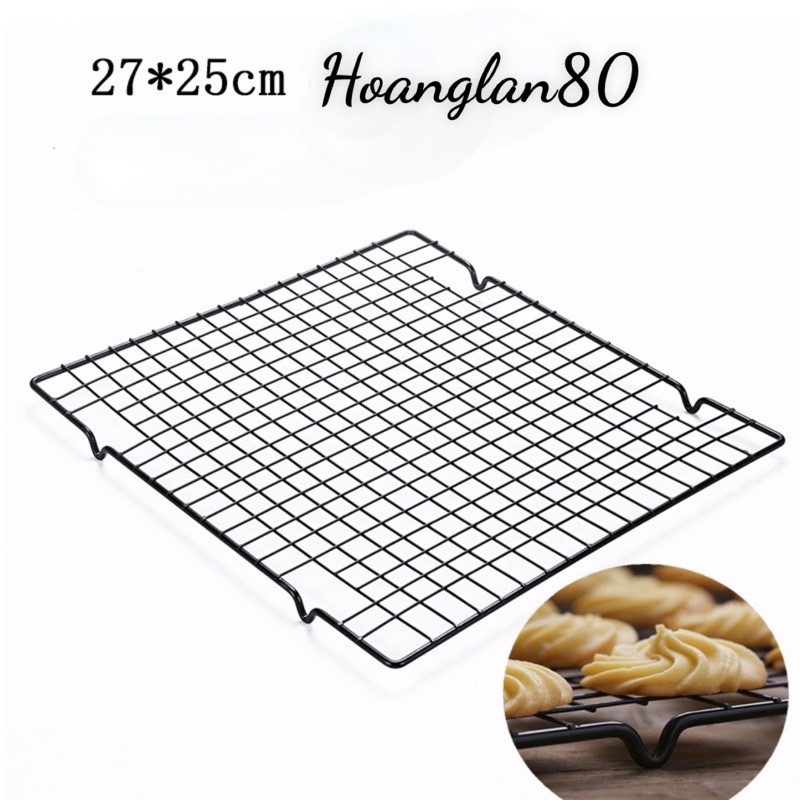 Rack hong bánh 1 tầng màu đen