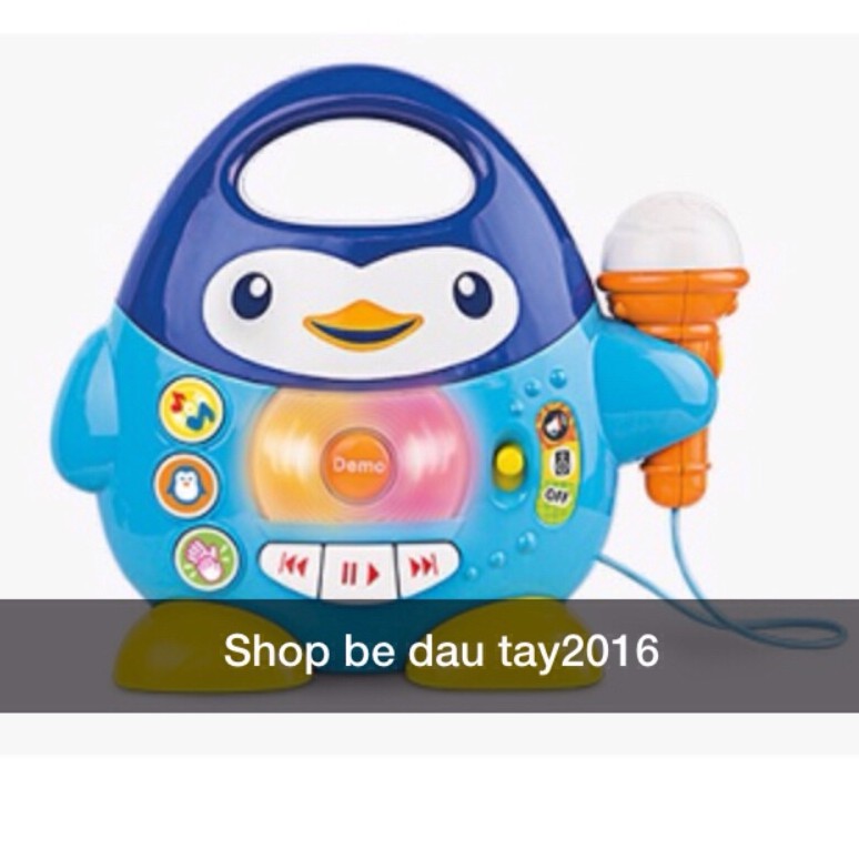 Đồ chơi Winfun Penguin Music Player với Microphone