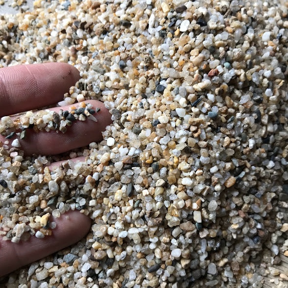 Sỏi 3 Màu size nhỏ 500g - Trải nền bể cá