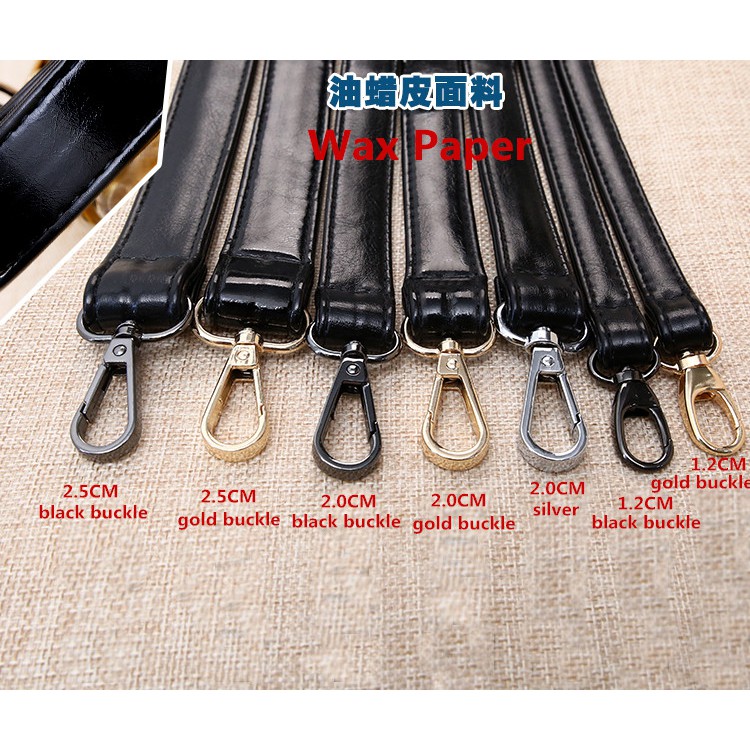 Dây Đeo Túi Xách Bằng Da pu 2.5cm / 2.0cm / 1.2cm